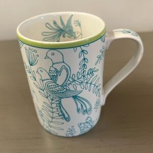 Cynthia Rowley New York "Bird Cage" Ceramic Porcelain Coffee Tea Mug 10oz